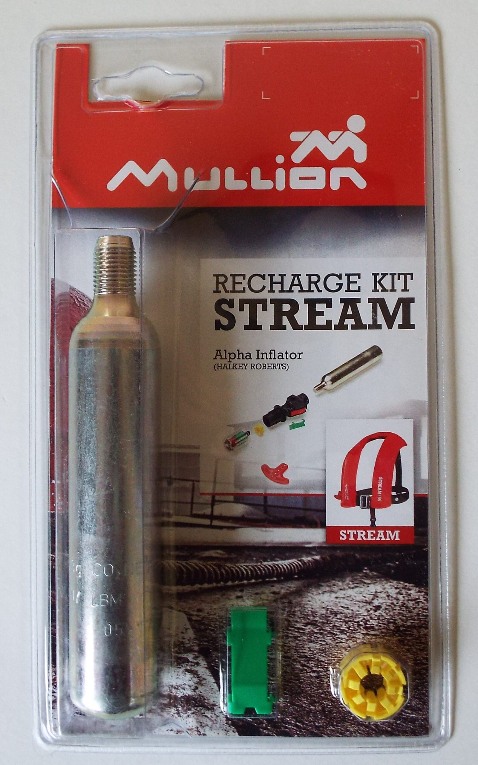 MULLION STREAM 150 AUTOMATIC LIFEJACKET - NAVY BLUE - WITH IWAI LOGO - Image 4