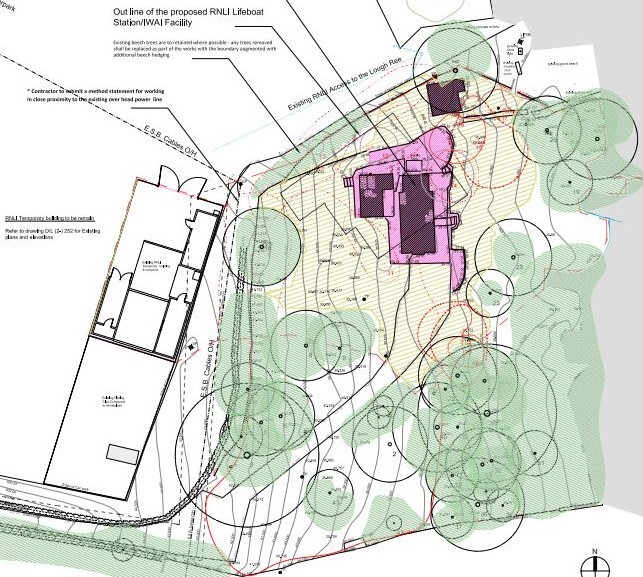 Dunrovin tree map by Dr. Philip Blackstock