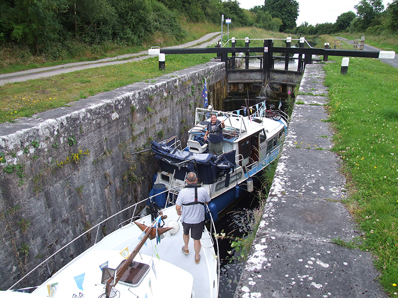 Boats in Lock 43