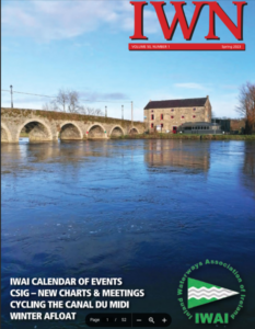 Inland Waterways News Spring 2023 magazine - front cover